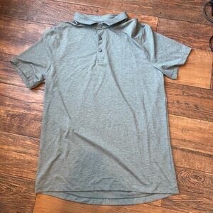Lululemon Golf Green Polo Shirt Mens Large